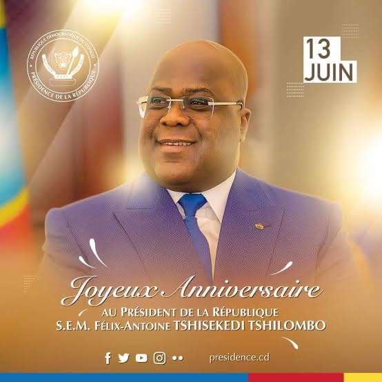 Message de voeux d&rsquo;anniversaire du DG de l&rsquo;Ogefrem au Président Félix Antoine Tshisekedi Tshilombo