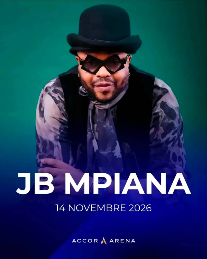 JB Mpiana annoncé en concert live à l&rsquo;Accor Arena le 14…