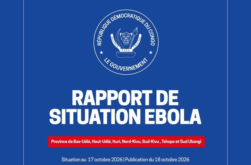 Ebola en RDC : 9 455 cas confirmés et un taux de létalité de…