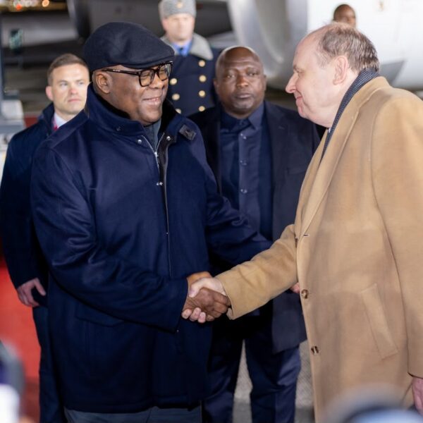 Le Président Félix Tshisekedi est arrivé à Moscou pour le 3ᵉ sommet Russie–Afique